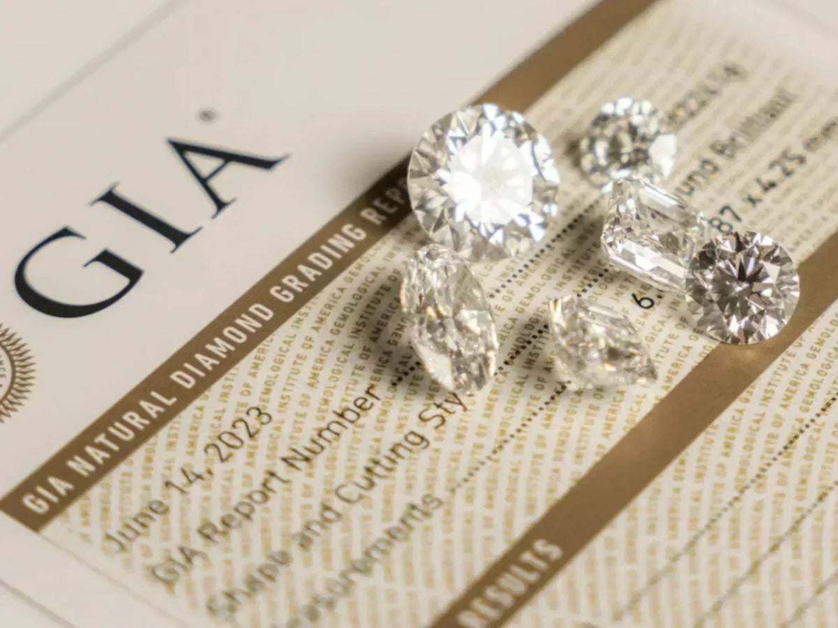 Сертификат GIA и естествени диаманти